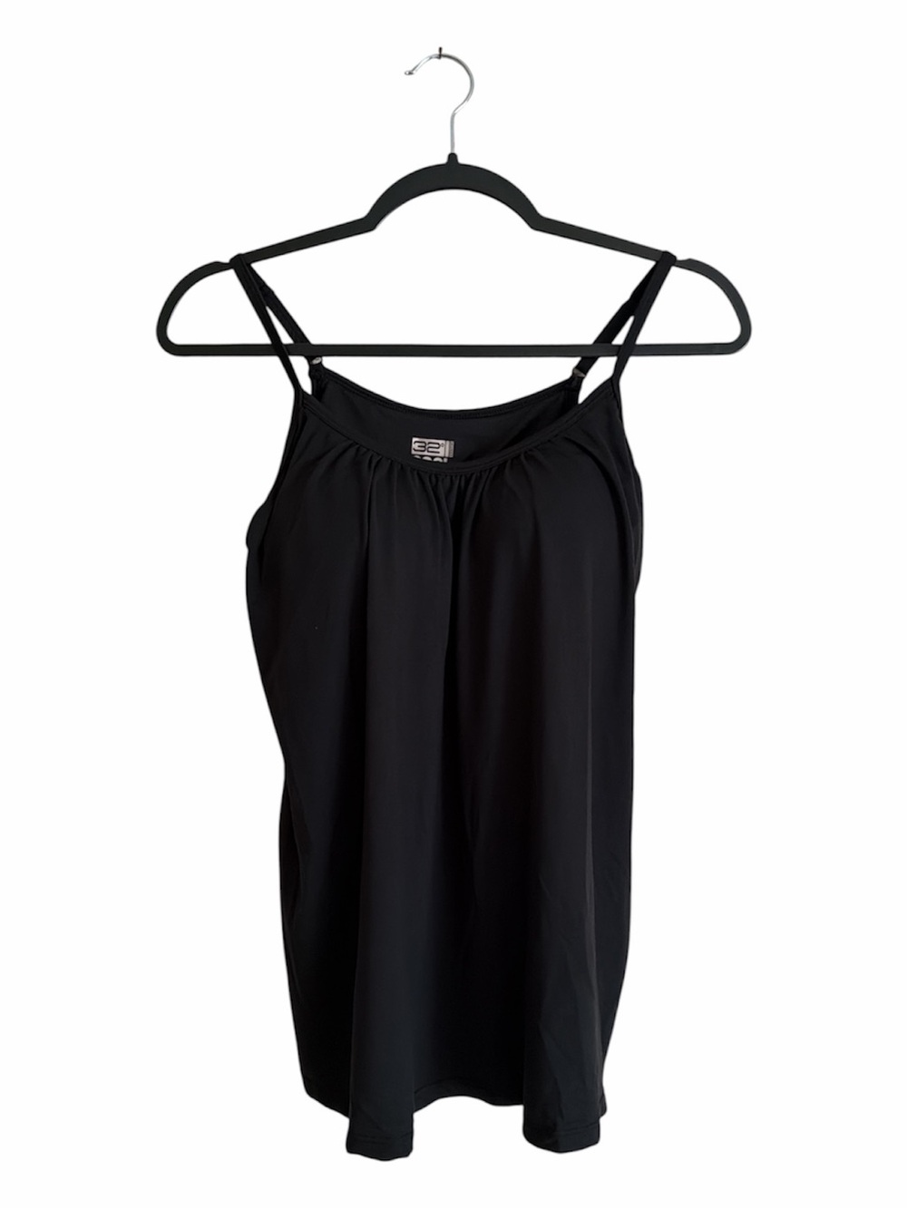 32 Degrees Black Cool Flowy Bra Camisole
